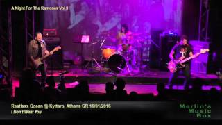 Restless Ocean - A Night for the Ramones Vol.II (full set) @Kyttaro, Athens 16/01/2016