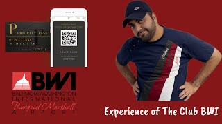 A peek into BWI Airport Lounge - Using Priority Pass from Capital One Venture X