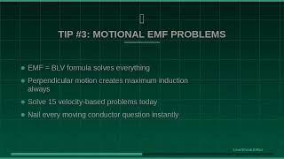 Electromagnetic Induction NEET Physics Tips 2026