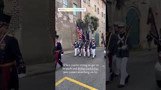 Only in Charleston. ❤️ @TheCitadel1842