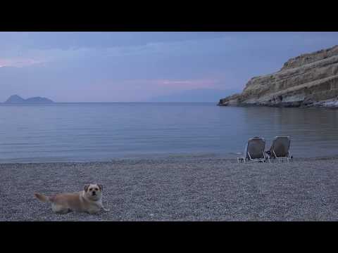 Παραλίες: Κομμός, Κόκκινη άμμος, Μάταλα/beaches: Kommos, Red Brach, Matala, Crete in  4K