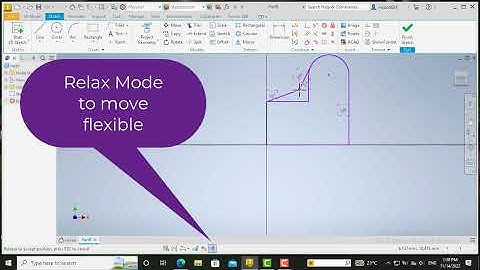 Create a new file and sketch in Autodesk inventor 2023