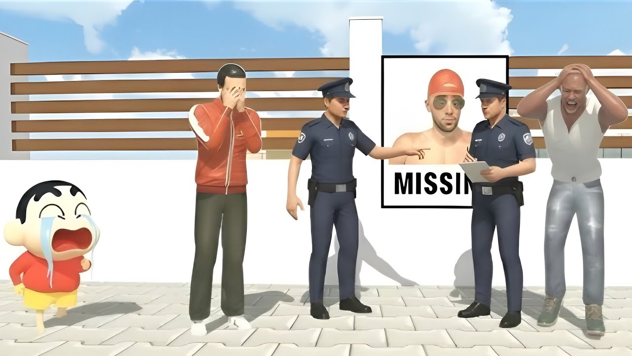 Franklin City Se MISSING 😭 | Shinchan Roya Roya Aansu Bahaane Laga 😢 | Indian Theft Auto Simulator