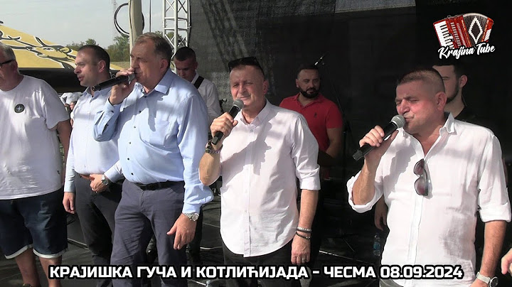 Goci Bend, Dodik i Baja Mali Knindža zapjevali na Krajiškoj Guči u Banjaluci (Česma 2024)