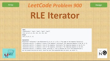 RLE Iterator | LeetCode 900 | List TreeMap | Google