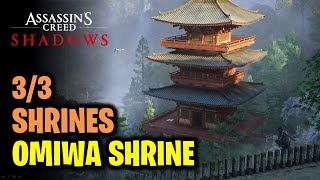 Omiwa Shrine - All 3 Shrines Location | Assassins Creed Shadows