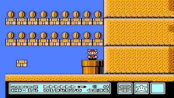 Super Mario Bros 3 (NES) Level 2-Pyramid