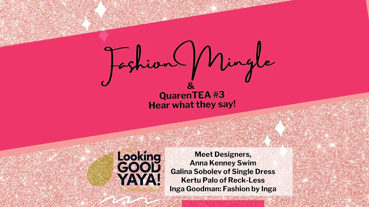 Fashion Mingle!  Meet Designer Anna Kenney, Galina...