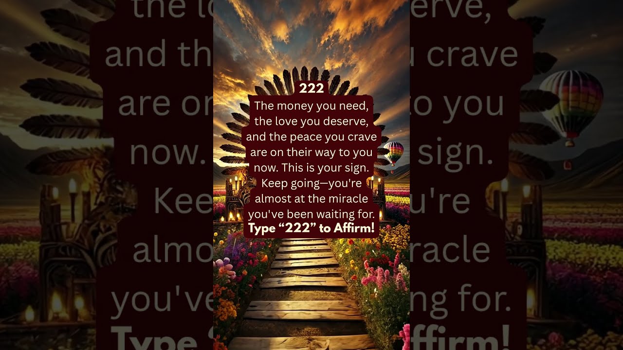 Keep Seeing Angel Number 222 It Means Prosperity Is Coming Manifestation
