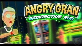 Angry Gran Radioactive Run - iPhone & iPad Gameplay screenshot 2