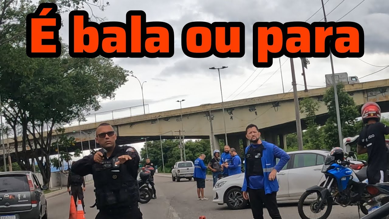 Parada obrigatória blitz Rj