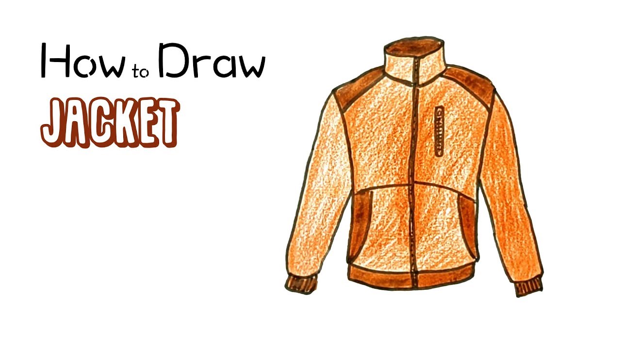 How to Draw a Jacket - YouTube