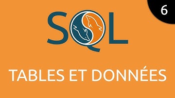 SQL #6 - tables et données