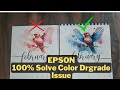 Epson printer Degrade Printing Color issues 100% Solution in Hindi