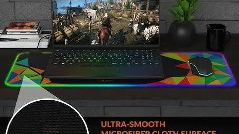 Unboxing the Keyboard & Mouse Pad |  TUKZER Astronaut RGB MOUSE PAD | ASMR |