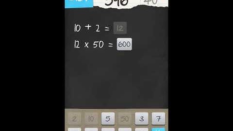 6 Numbers by Brainbow Level 40 Answer Guide   YouTube