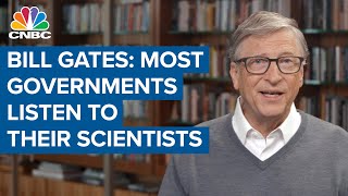 Bill Gates criticizes U.S. Covid-19 response: Most governments listen to their scientists