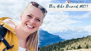 My First Hike In Italy, EVER! | My experience in the Italian Dolomites