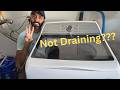 Top 3 Reasons Why Your GE Profile Washer Is Not Draining!