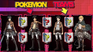I Gave EVERY Character in AOT a Pokemon Team