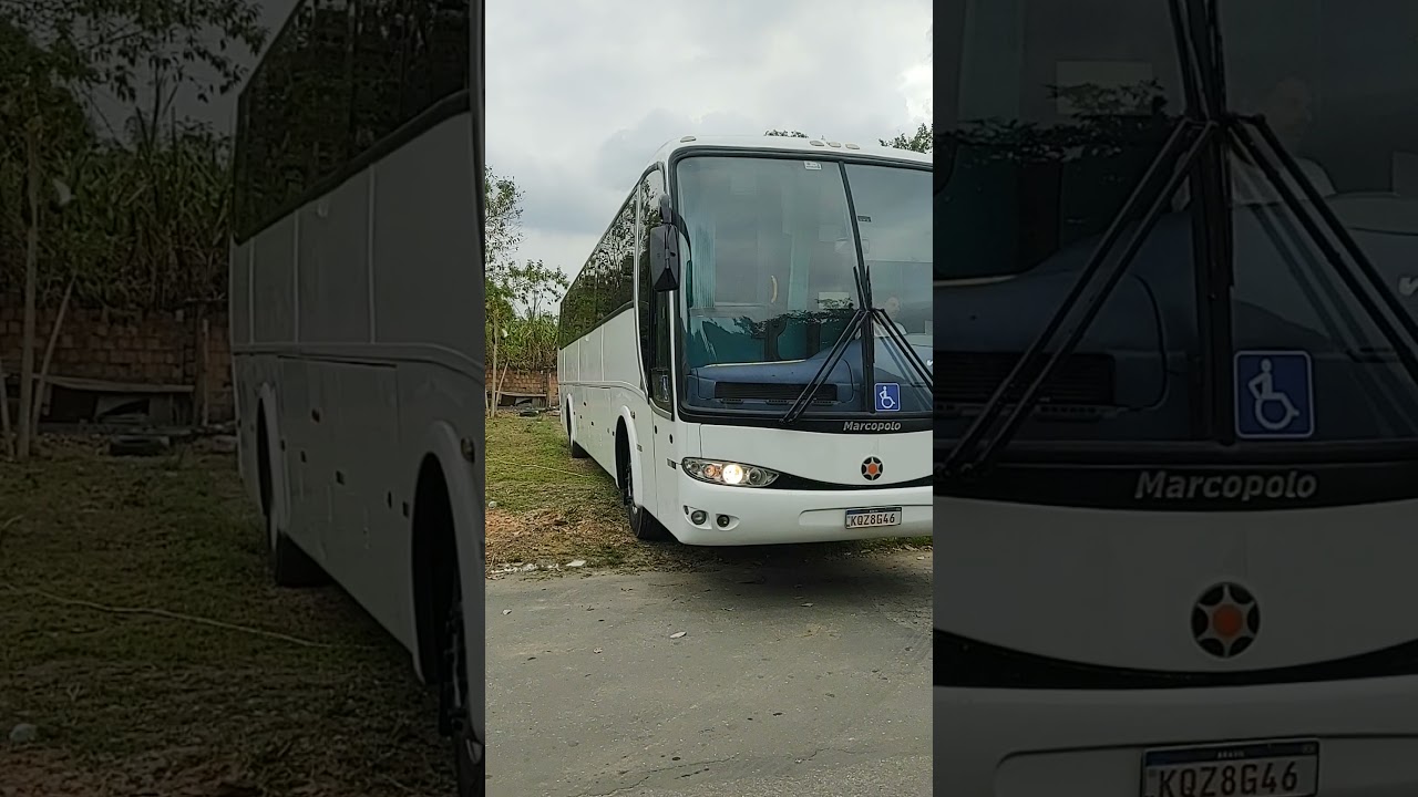 Realizando uma pequena manobra com Ônibus Marcopolo Viaggio G6