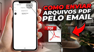 Como mandar E-mail em PDF pelo celular?