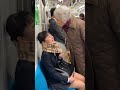 おばあさんに怒られた…#電車　#喧嘩　#譲り合い　#マナー違反 #口論　#バズる動画