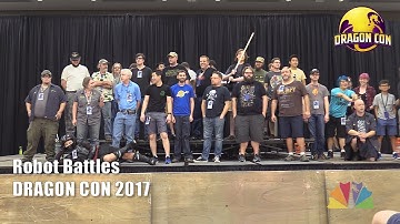 Robot Battles @ Dragon Con 2017 [dragoncontv]