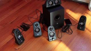 energi Korn Clancy Logitech Z506 Speakers Unboxing, Setup, Sound Test - YouTube