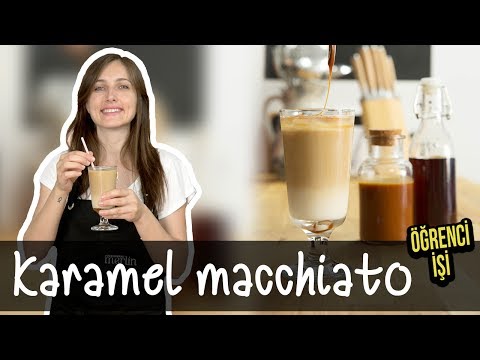 Öğrenci İşi: Karamel Macchiato nasıl yapılır?