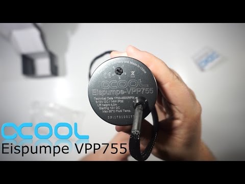 Alphacool Eispumpe VP755 Unboxing