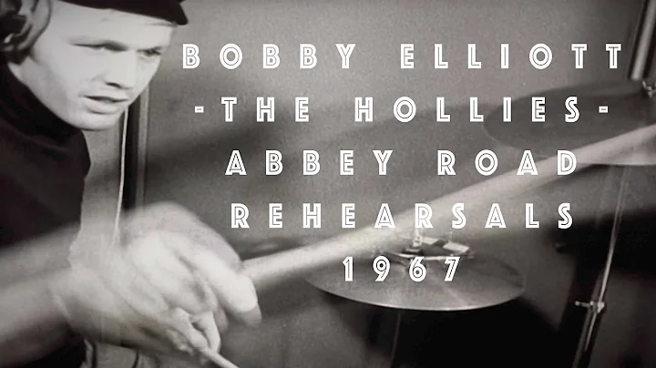 The Hollies Drummer Bobby Elliott Rehearsing at Ab...