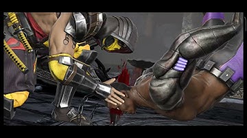 Mortal Kombat Mobile Gameplay MK1 SCORPION X-RAY / Fatal Blow on JAX BRIGGS (Klassic)