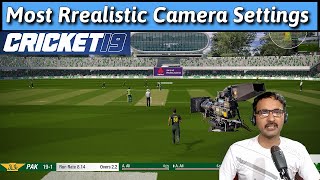 Cricket 19 Most Realistic Camera Settings screenshot 1
