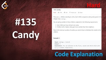 Candy | Live Coding with Explanation | Leetcode -135