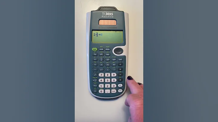 One reason I suggest the TI-30XS to my students! #math #mathtutor #mathisfun