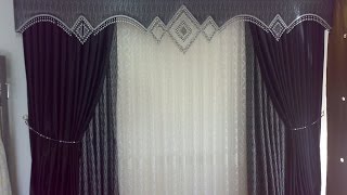 how to make swags and tails curtains (triangle swags part2)