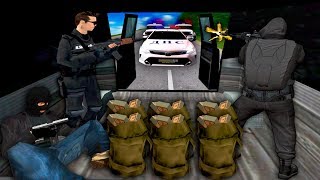 ШОК! БРИГАДА ОГРАБИЛА ДВА БАНКА ОДНОВРЕМЕННО! ВЫНЕСЛИ 100.000.000💲 GTA CRMP CRMP