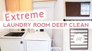 EXTREME LAUNDRY ROOM DEEP CLEAN | SPRING CLEAN WITH ME 2021 | LIFE WITH LIZ