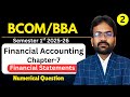 Financial Statements- Numerical Question | Trading, P&L & Balance Sheet | Financial Accounting