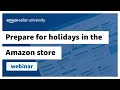 Prepare for holidays in the Amazon Store