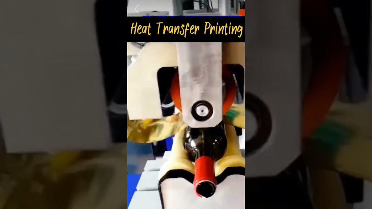 Wine bottle Label Printing|Heat Transfer Printing Machine