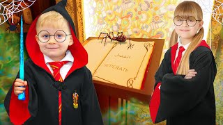 Hogwarts Escape Room Adventure  with Oliver Diana and Roma