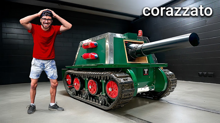 HO COSTRUITO UN MINI C4RRO ARM4TO