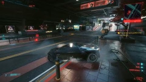 Cyberpunk 2077 :  Exceptional driving physics !! : Base PS4 : Patch 1.2 Fixed bugs? Think again!