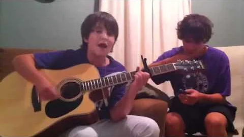 Cameron Olsen singing Hey Soul Sister