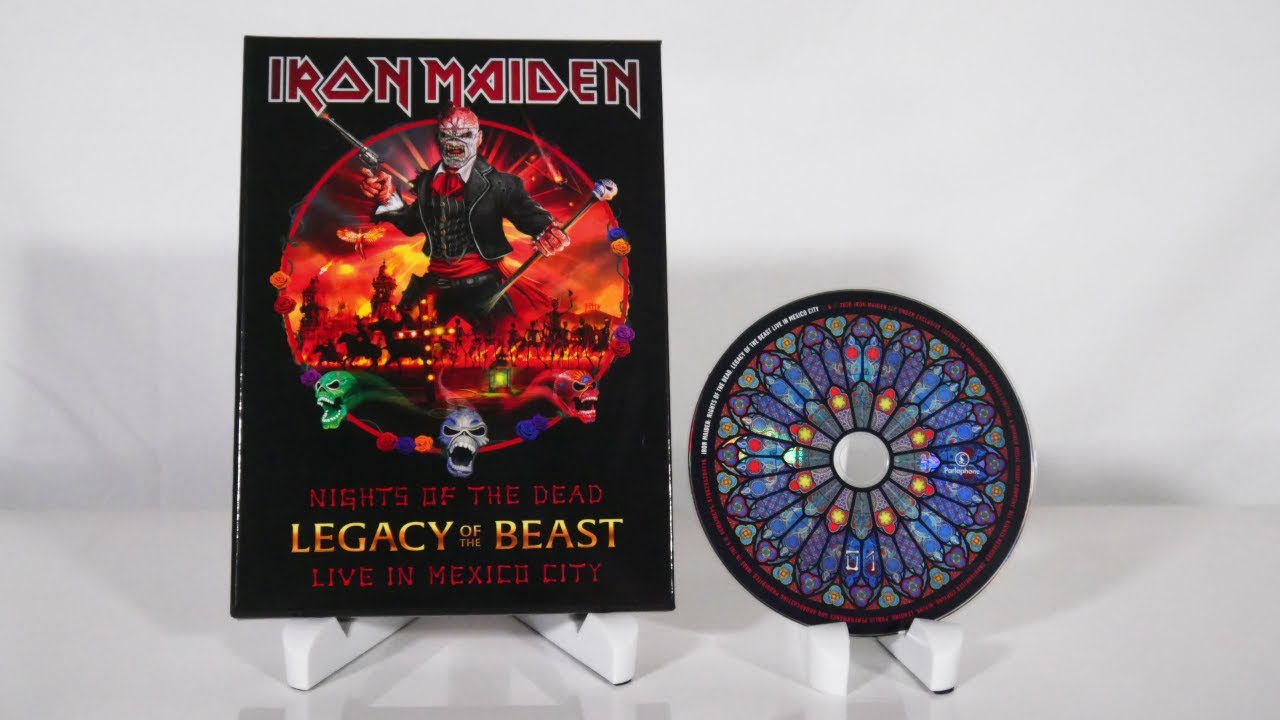 Iron Maiden - Nights Of The Dead Legacy Of The Beast Deluxe Edition Unboxing