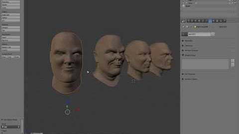 Blender 2.5 Shape Key Transfer