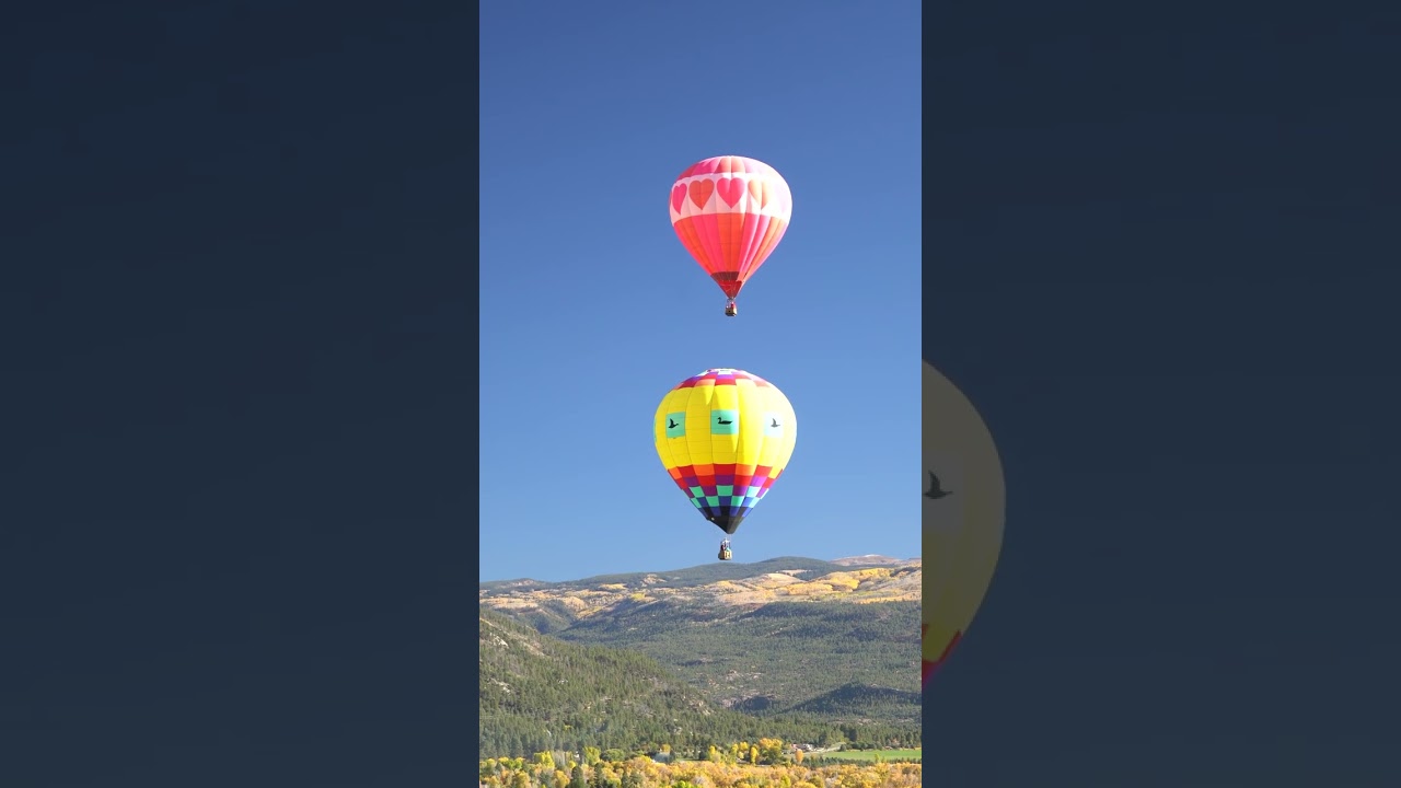 Animas Valley Balloon Rally Mass Ascension [shorts Visit Durango
