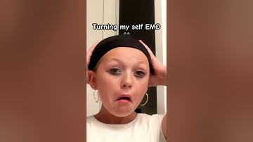 Turning myself EMO 🖤 🖤🖤